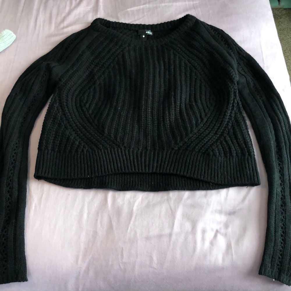 Black sweater